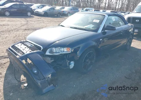 2007 Audi A4 2.0T from USA, damaged, VIN WAUDF48H47K031653